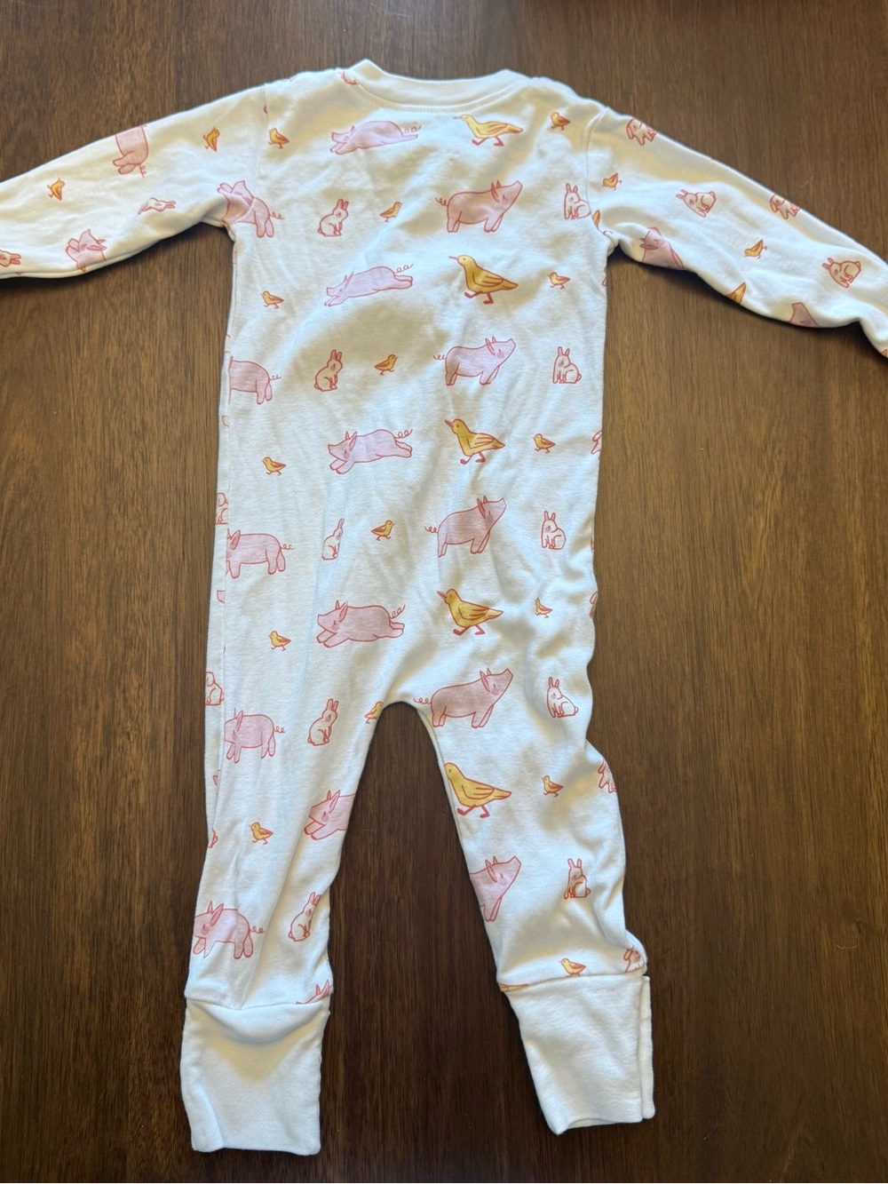 Monica + Andy - Pajamas with Pink Animal Print - Picture 5 of 5